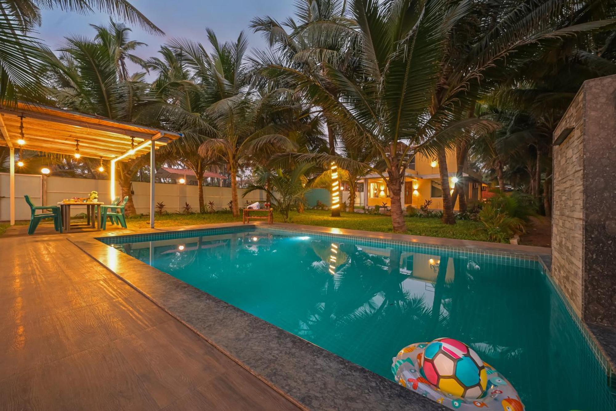 Mountain View Pool Villa Alībāg Esterno foto